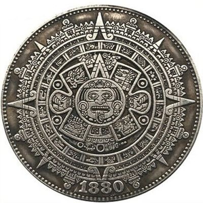 Rare 1880 American US United States Morgan Dollar Restrike Replica Coin. Discover Now
