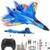 RoofWorld Gravity Gliders SU27 RC Airplane Remote Control Airplane 2.4GHZ RC Plane 6-axis Gyro Stabilizer RTF RC Glider for Beginner LED Lights for Night Flying view 1