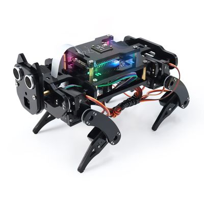 Freenove Robot Dog Kit for ESP32 CAM (Included), Dual-core 32-bit 240 MHz Microcontroller, Walking, Camera, Touch Sensor, Ultrasonic Ranging, Buzzer, RGB LED, Servo, App