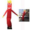 10FT Inflatable Advertising Wacky Waving Inflatable Tube Guy Air Puppet Tube Sky Flag Wavy Man Wind Dancing Suitable for Your Business, Trade Show, Sporting Event(Blower not Included) Red view 3