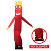 10FT Inflatable Advertising Wacky Waving Inflatable Tube Guy Air Puppet Tube Sky Flag Wavy Man Wind Dancing Suitable for Your Business, Trade Show, Sporting Event(Blower not Included) Red view 4