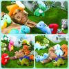 Aoriher 20 Pack Plush Mini Dinosaur Stuffed Animal Bulk Dinosaur Party Favors Toys Soft Dino Figures Assortment Cute Dino Plush Easter Bags Filler Valentine Gift for Boys Girls view 4