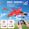 Fremego Su-27 RC Airplane,2.4GHz 2 Channel Remote Control Plane with Gyro Night Lights and 2 Batteries, Easy to Fly for Adults, Beginners and Kids Toy view 3