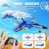 Fremego Su-27 RC Airplane,2.4GHz 2 Channel Remote Control Plane with Gyro Night Lights and 2 Batteries, Easy to Fly for Adults, Beginners and Kids Toy view 3