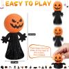 Letapapa Halloween Party Favors for Kids, 24 Pcs Jumping Popper Spring Launchers Toy, Bouncy Halloween Novelty Toys for Treat or Trick Goodie Bag Fillers, Classroom Prizes view 3
