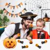 Letapapa Halloween Party Favors for Kids, 24 Pcs Jumping Popper Spring Launchers Toy, Bouncy Halloween Novelty Toys for Treat or Trick Goodie Bag Fillers, Classroom Prizes view 4
