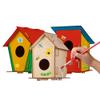 9 DIY Bird House Kits For Children to Build - Wood Birdhouse For Kids to Paint - Unfinished Bird Houses for Kids - Wood Craft Project Kits - Summer Crafts for Girls & Boys, Classroom & Church Activity view 1