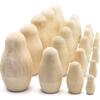 AEVVV Blank Nesting Dolls - 5 Sets of 4 Wooden Unfinished Dolls to Paint view 1