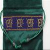 DOARLUO Card Pattern Stars Moon Embroider Velvet Cloth Back Particle Bottom with Tarot Cards Bag view 3