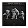 Puppetswar Masked Trench Troopers Heads view 2