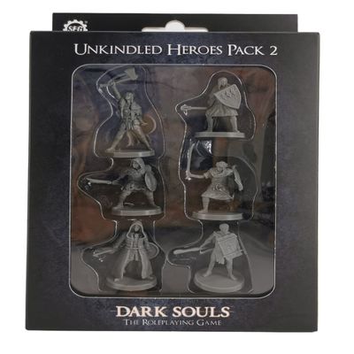 Dark Souls The Role Playing Game: Unkindled Heroes Pack 2 Miniatures & Stat Cards