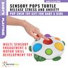 Discovery Toys Sensory POPS Turtle | Fidget Popper Sensory Toy | Push and Pop Chew Toy Gift for Baby, Infant, and Kids | Release Stress and Anxiety | Soothe Toy for Children view 4