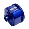 Dhawk Racing CNC Aluminum 7075 Differential Case Blue for Traxxas 1/8 Sledge 9581 view 1
