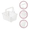 LUOZZY 20Pcs Mini Supermarket Handcarts Tiny Shopping Cart Mini Supermarket Storage Toy Mini Shopping Basket (White) view 3