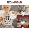 LUOZZY 20Pcs Mini Supermarket Handcarts Tiny Shopping Cart Mini Supermarket Storage Toy Mini Shopping Basket (White) view 4