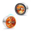RCLIONS 4PCS Aluminum Alloy 1.9" Beadlock Wheels Rims 30mm Width for Axial SCX10, SCX10 II, TRX4 1/10th RC Crawler Car Upgrades (Orange) view 2
