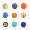 9 Piece Universe Planet Solar System Model Nine Planets Model Solar System Planet Figure Cake Topper Decoration Collection Figure for Astronomy Enthusiast view 2