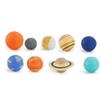 9 Piece Universe Planet Solar System Model Nine Planets Model Solar System Planet Figure Cake Topper Decoration Collection Figure for Astronomy Enthusiast view 3
