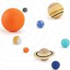 9 Piece Universe Planet Solar System Model Nine Planets Model Solar System Planet Figure Cake Topper Decoration Collection Figure for Astronomy Enthusiast view 4