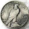 Rare Antique USA United States 1922 Skull Zombie Liberty Silver Color One Dollar Restrike Coin. Discover Now! view 2