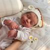 iCradle Reborn Baby Dolls Girls 20inch Lifelike Weighted Newborn Toddler Doll Silicone Sleeping Reborn Doll for Kids Age 3+ view 2
