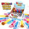 Winrayk Donut Bubble Wands for Kids Party Favors, 24 Large Bubbles Bulk, Carnival Prizes Easter Goody Bag Stuffers Pinata Filler Birthday Gift, Girls Boys Summer Beach Outdoor Toys Donut Party Favors view 2