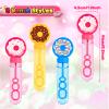 Winrayk Donut Bubble Wands for Kids Party Favors, 24 Large Bubbles Bulk, Carnival Prizes Easter Goody Bag Stuffers Pinata Filler Birthday Gift, Girls Boys Summer Beach Outdoor Toys Donut Party Favors view 4
