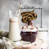 18pcs Glitter Snake Dessert Cupcake Reptile Pet Theme Decor Supplies Boy Girl Man Woman Happy Birthday Party Decorations view 2