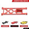 Machined Alloy Wheelie bar Truss for Losi 1-10 22S 2WD No Prep Drag Car RC car Red view 2