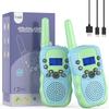 Selieve Walkie Talkies for Kids Rechargeable, Toys for 4-12 Year Old Boys or Girls, Indoor Outdoor 3 KM Range 22 Channels 2 Way Radio Toys, Birthday Gifts for 5-8 Year Old Boys and Girls view 1