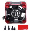 30mm Motor Cooling Fan,28000RPM ESC Cooling Fan,HeatSink for 1/8 1/10 1/12 Scale Car 540 550 Brushless Motor (Red) view 1