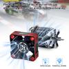 30mm Motor Cooling Fan,28000RPM ESC Cooling Fan,HeatSink for 1/8 1/10 1/12 Scale Car 540 550 Brushless Motor (Red) view 4