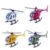 Alloy Mini Helicopters Model Toy - Police, Fire, Engineering Work, Military Helicopter - Diecast Helicopters with Spinning Propellers, Birthday Party Favors for Kids view 1