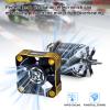 30mm RC Motor Cooling Fan,28000RPM ESC Cooling Fan for 1/8 1/10 1/12 Scales RC Car 540 550 Brushlees Motor (Black Gold) view 4