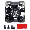 Surpass Hobby Motor Cooling Fan,30mm ESC Cooling Fan 28000RPM RC Model HeatSink Fan for 1/8 1/10 1/12 Scale RC Car Truck 540 550 Motor (Silver) view 1