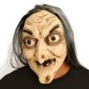 Lycaeus Halloween Novelty Scary Latex Witch Mask Novelty Dressing Up For Halloween Party Realistic Old Man Face view 1