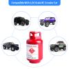 AllinRC Metal Decoration Mini Gas Tank Simulation for RC Crawler Car Axial SCX10 II Traxxas TRX4 Redcat Gen8 Gen7 view 2