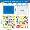 30 Pcs Summer Craft Kits for Preschool Kids First Day of School DIY Paper Picture Frame Craft Art Craft Kindergarten Home Classroom Indoor Activities Game Summer Party Favor Decor view 3