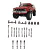 VGEBY RC Car Pull Rod Kit, Aluminum Alloy Shocks Absorber RC Car Pull Rod Kit for C24 C14 C14K C24K RC Car(Color) C24 Upgrade Parts Upgrades view 4