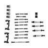 VGEBY RC Car Pull Rod Kit, Aluminum Alloy Shocks Absorber RC Car Pull Rod Kit for WPL C24 C14 C14K C24K Car(Black) Model Accessories Vgeby Rc Kit view 1