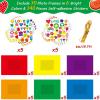 chiazllta 30 Packs Valentine's Day Crafts Holiday Picture Frame Paper Craft Kits for Kids DIY Picture Foam Frame Art Crafts Xmas Holiday Kindergarten Preschool School Classroom Activities Games view 2