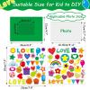 chiazllta 30 Packs Valentine's Day Crafts Holiday Picture Frame Paper Craft Kits for Kids DIY Picture Foam Frame Art Crafts Xmas Holiday Kindergarten Preschool School Classroom Activities Games view 3