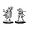 Hobgoblin Fighter and Wizard Nozurs Marvelous Miniatures D&D Unpainted Miniatures WizKids view 1