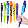 Shemira Halloween Party Favor for Kids, 24 Pcs Jumbo Pen in 6 Assorted Halloween Theme Designs for Trick or Treating,Goodie Bag Filler,Miniatures, School Classroom Rewards view 1