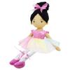 June Garden 16" Ballerina Princess Stella - Stuffed Plush Soft Doll - Pink Outfit - Gift for Toddlers and Little Girls view 3
