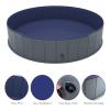 Foldable Dog Pet Bath Pool, Hard Plastic Dog Swimming Pools for Dogs Cats and Kids Pet Puppy Bathing Tub Collapsible Kiddie Pool Portable PVC Pet Paddling Bath Tub,32 x 8 view 2