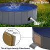 Foldable Dog Pet Bath Pool, Hard Plastic Dog Swimming Pools for Dogs Cats and Kids Pet Puppy Bathing Tub Collapsible Kiddie Pool Portable PVC Pet Paddling Bath Tub,32 x 8 view 3