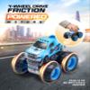 Team Power Monster Trucks Toys for Boys and Girls, 4-Wheel Drive Friction Powered 6-Pack Push and Go Toy Cars with Giant Wheels, 360 Crazy Stunts, Age 3, 4-7 and Above [Amazon Exclusive] (6 Pack) view 4