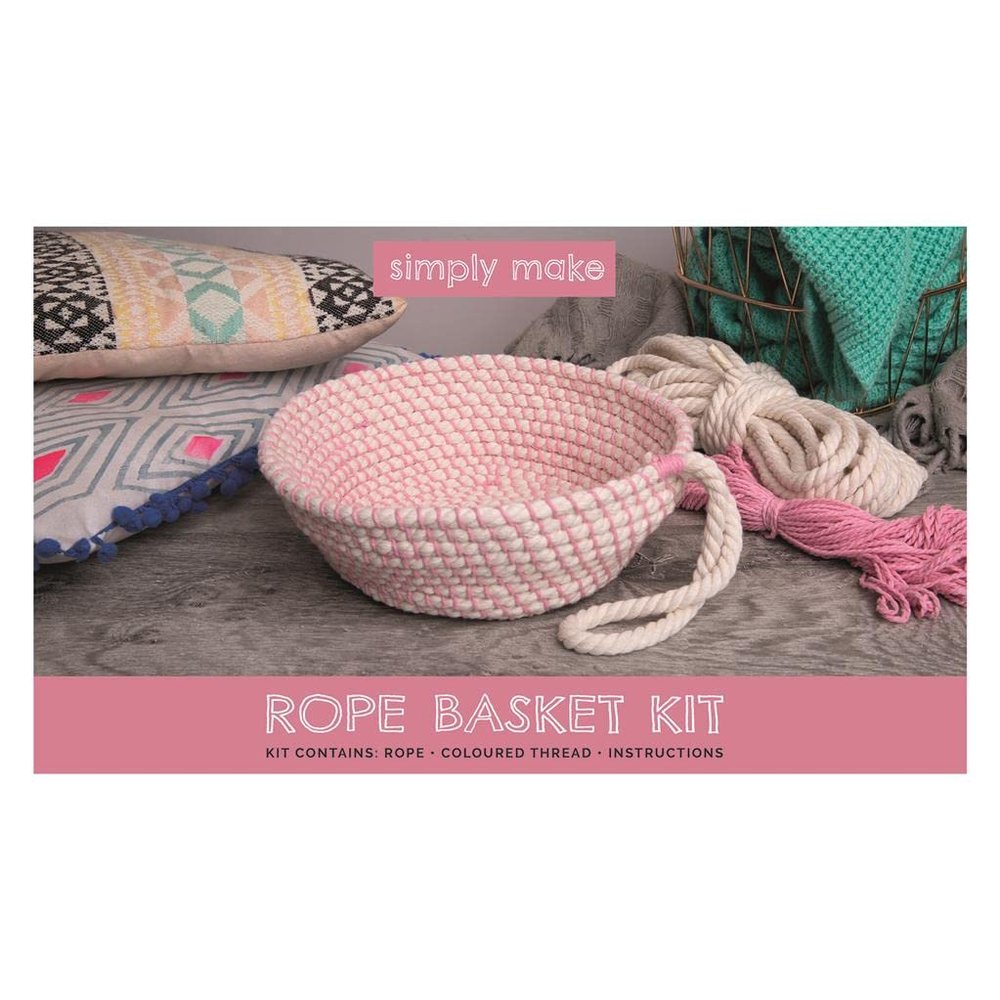 Simply MAKE Rope Basket Kit