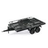 NHX RC 1/10 Full Size HD Metal 4-Wheel Trailer KIT w/LED :TRX-4 SCX10 GEN8 view 1